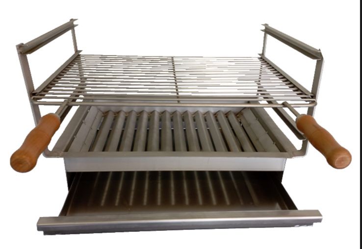 Churrasqueira Inox de encastrar