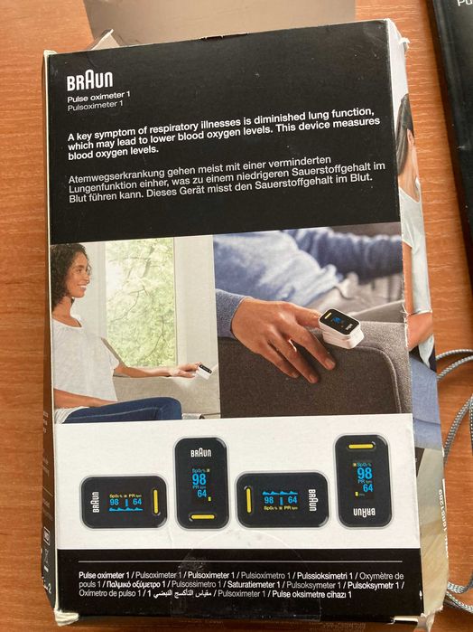 Braun YK-81CEU Pulsoksymetr medyczny napalcowy