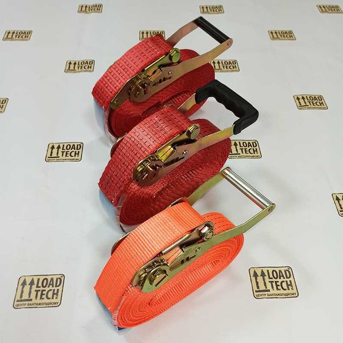Ремні стяжні Ремни стяжные стяжной трищотки храповик кріплення вантажу