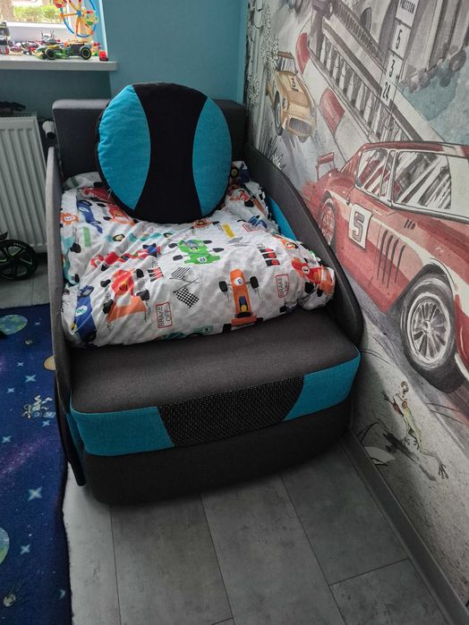 Łóżko Tapczan rozkładany AUTO sofa narożnik tapczanik AUTKO