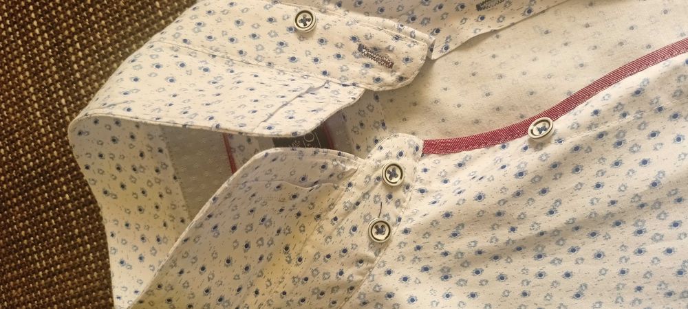 Koszula męska z długim rękawem rozmiar 39/40 M