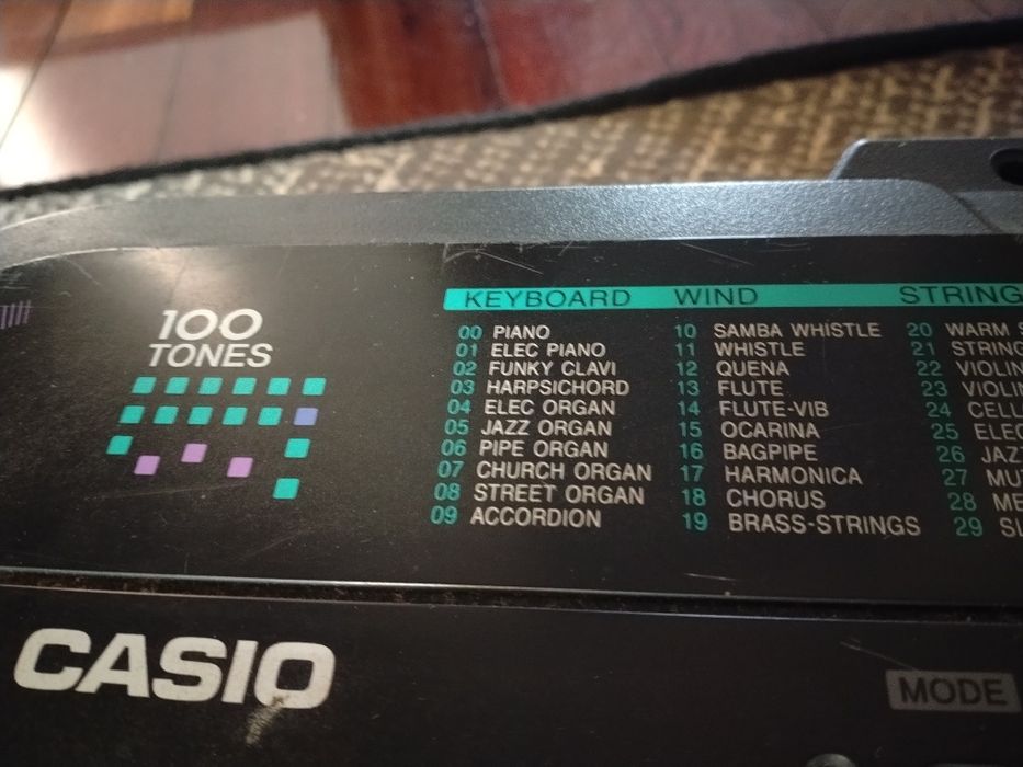 Vende se órgão da casio