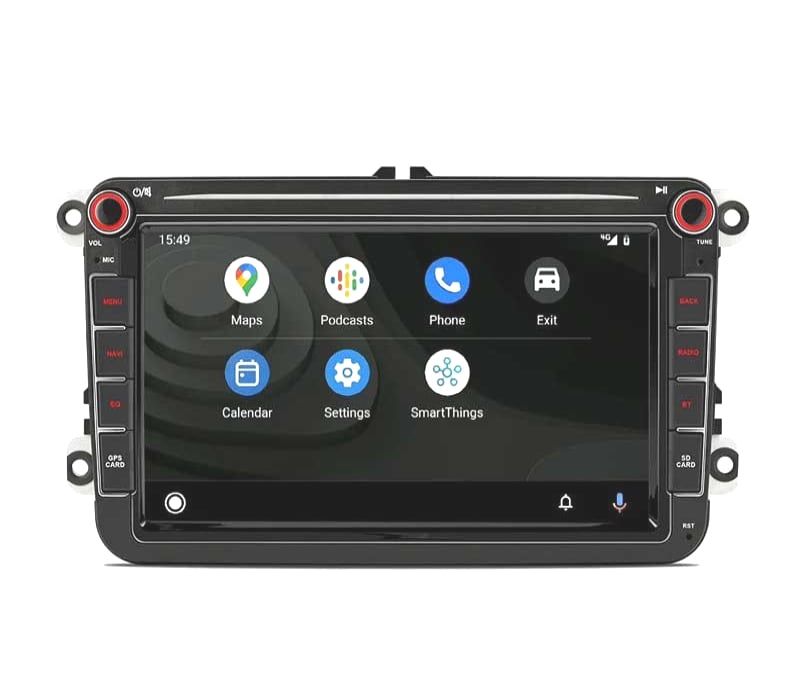 RADIO 8″ GPS ANDROID 11 VOLKSWAGEN VW PARA SEAT SKODA OCTACORE 4GB RAM+64GB ROM
