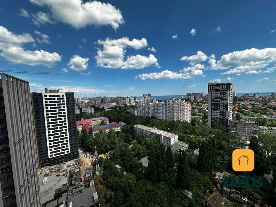 5-я станция Б.Фонтана. Однокомнатная квартира. Вид моря. ЖК Модерн