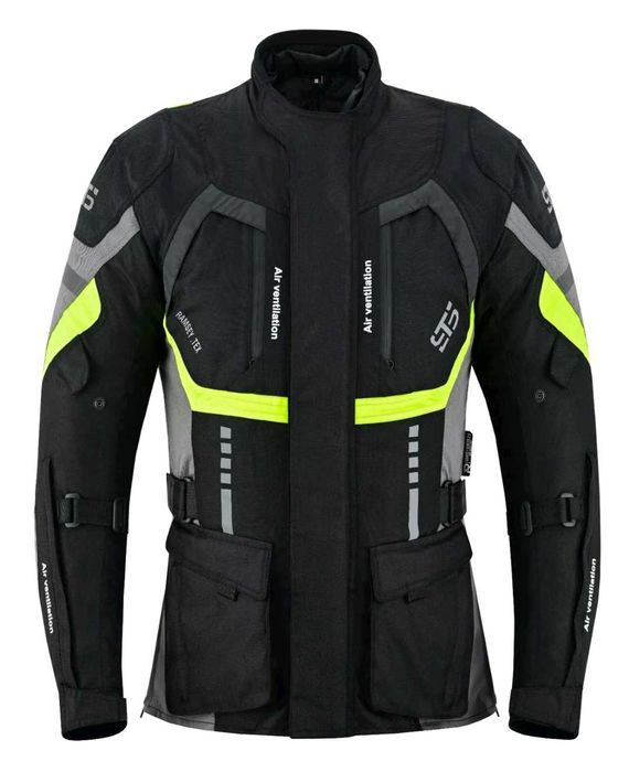 Casaco 2 em 1 c/proteções touring 3 camadas mota scooter novo