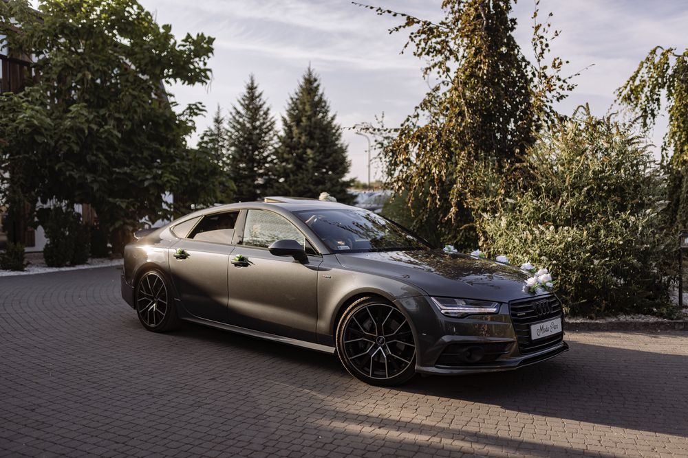 ZAPISY 2026/2027 Wynajmę auto Audi A7 C7 S-line do ślubu/wesela LU
