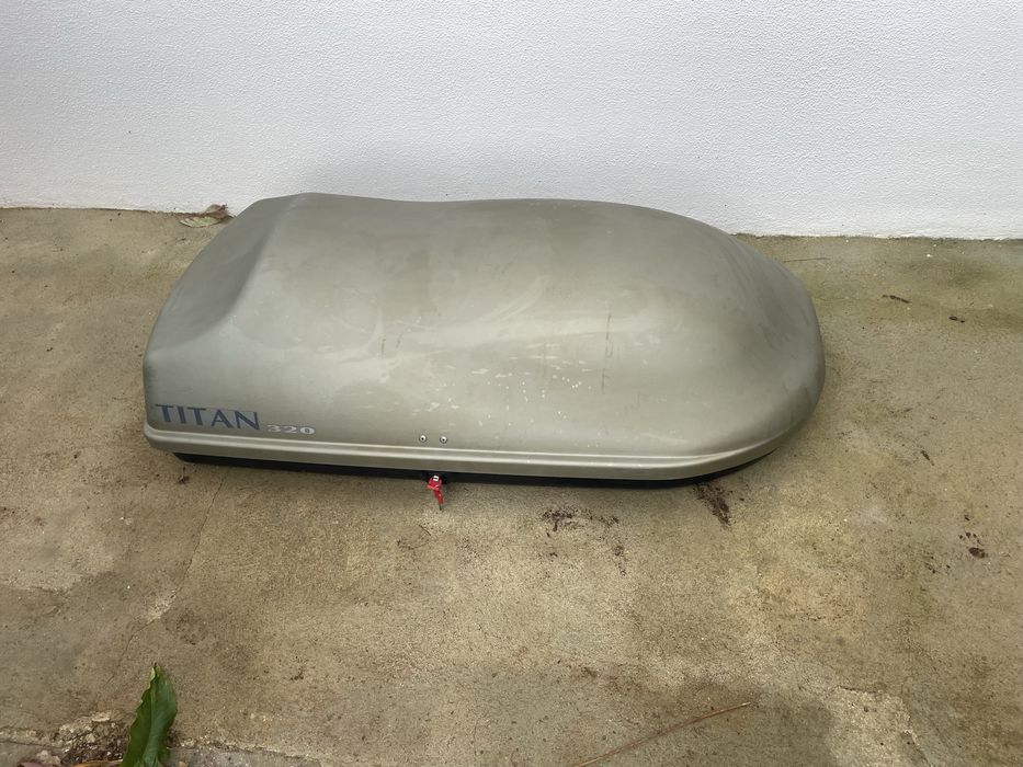 Mala de Tejadilho Titan 320L – Bagageira de Teto para Automóvel