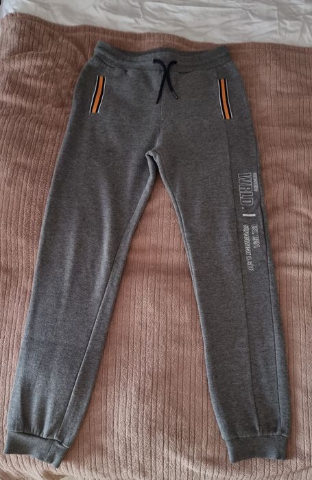 Conjunto Calça+sweat c/ capuz 14 anos menino.