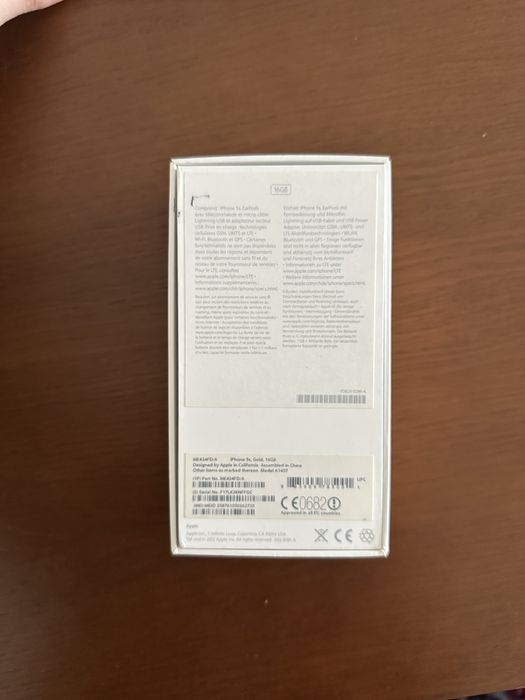 Iphone 5s dourado 16gb