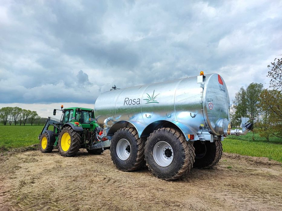 Wóz asenizacyjny ROSA 20/R2S 20000 litrów tandem - beczkowóz, beczka