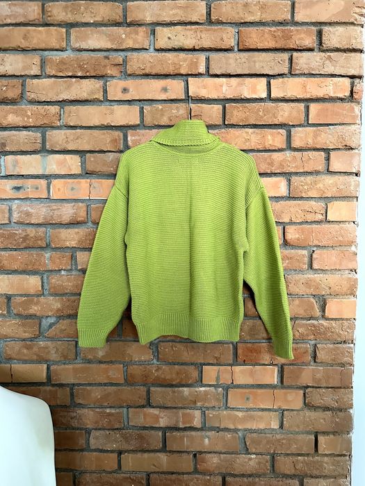 Свитер салатовый oversize