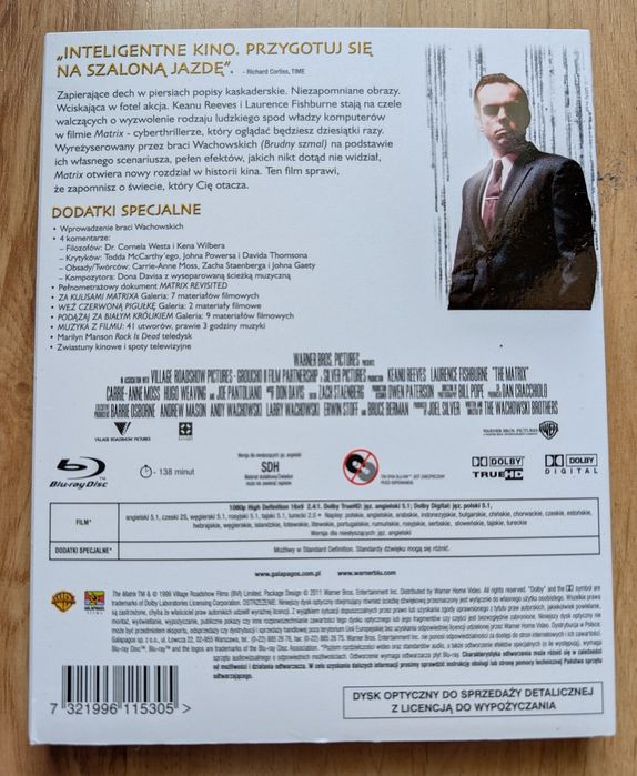 MATRIX film bluray lektor+napisy