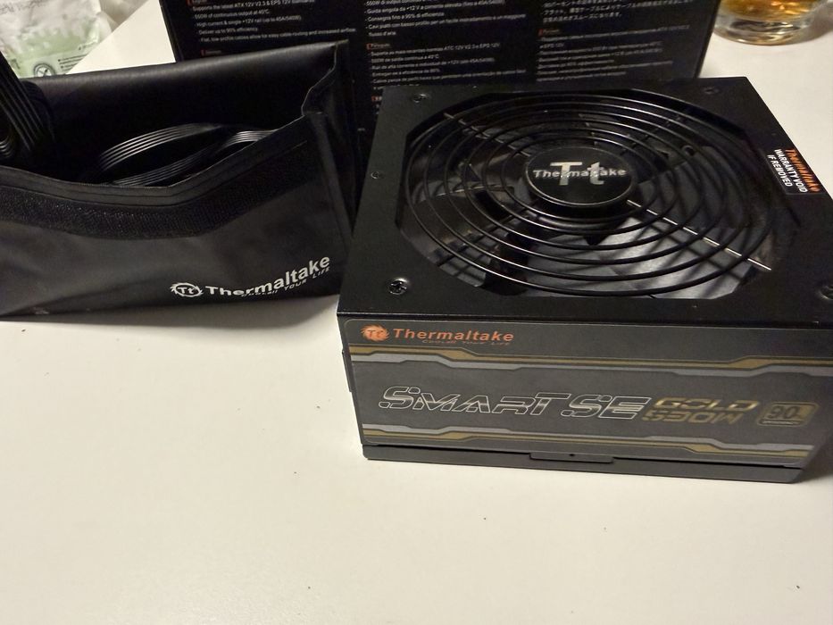 Zasilacz Thermaltake Smart SE 530W Gold modularny 550 W