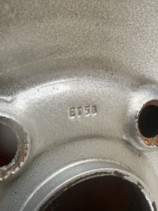 4xfelga stalowa 16" VW/SEAT/SKODA/AUDI (5x112 ET50) - srebrne