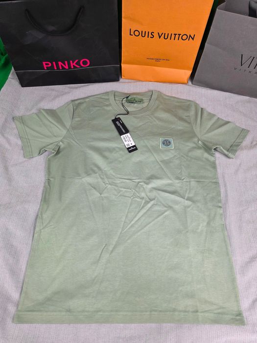 Koszulka męska tshirt Stone Island kolory krótki rękaw premium M-XXXL