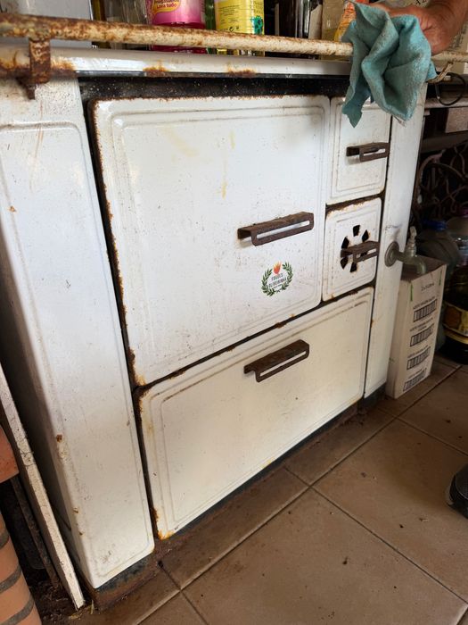 Forno lenha usado