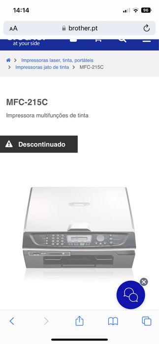 Brother Printer Model MFC-215C64584648584451124