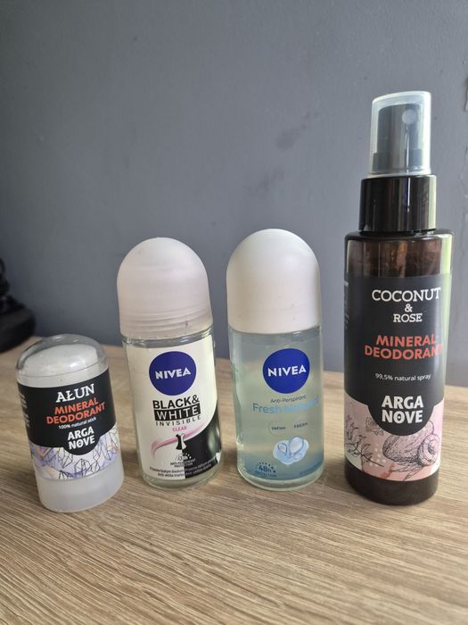 antyperspiranty nivea ałun coconut rose w kulce i mineralne