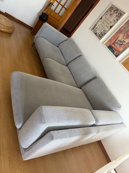 Sofá Chaise Longue de 3 lugares