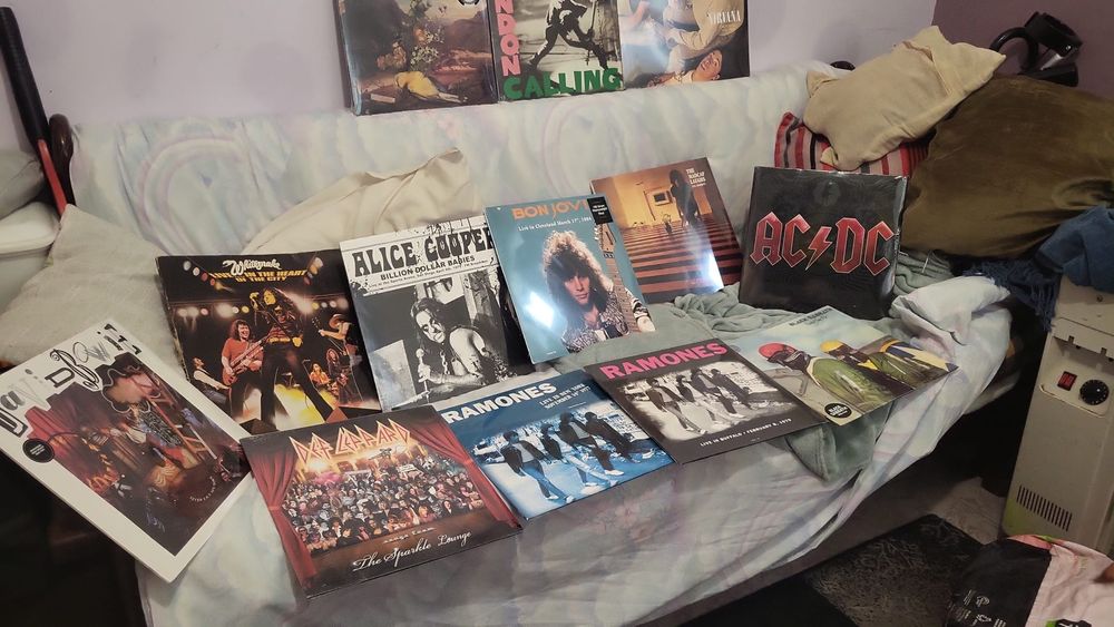 Discos vinil de Rock