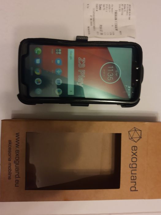 Pancerna obudowa shell Motorola z3 play