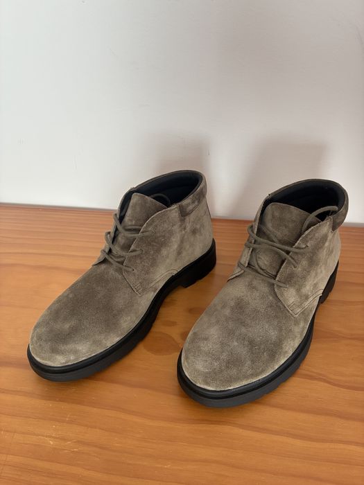 Botas GEOX Camurça, 39, Verde Militar, Novas