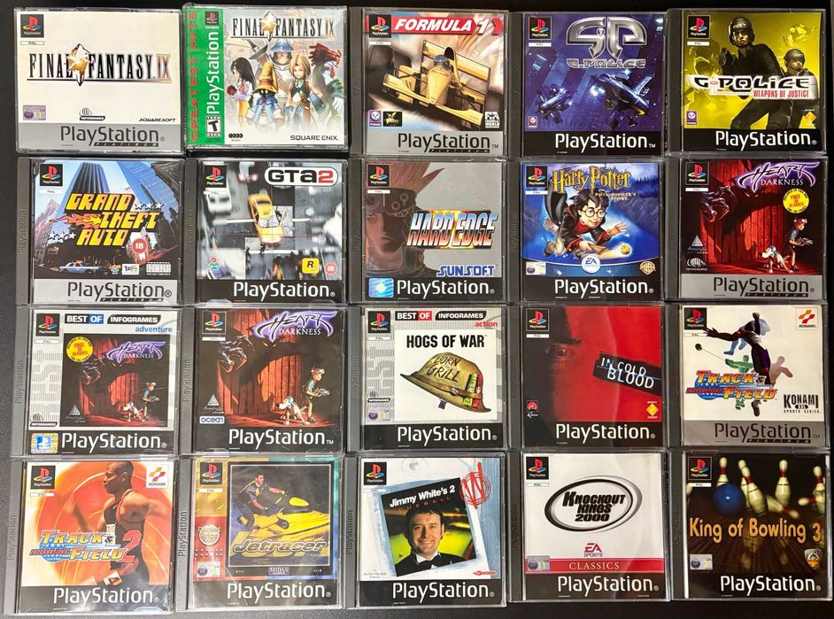 JOGOS PLAYSTATION 1 / PS1 (COMPLETOS) || Ler Descrição↓