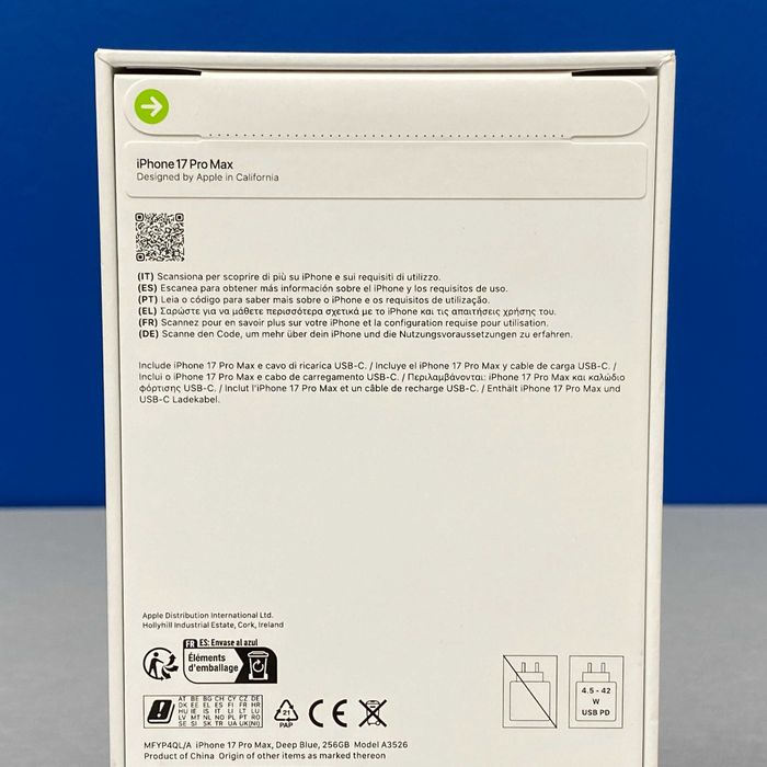 Apple iPhone 17 Pro Max 256GB | Blue | SELADO