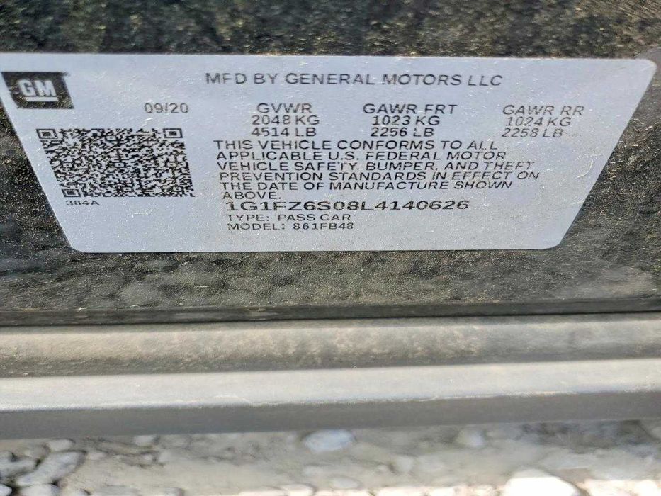2020 CHEVROLET BOLT EV premier
