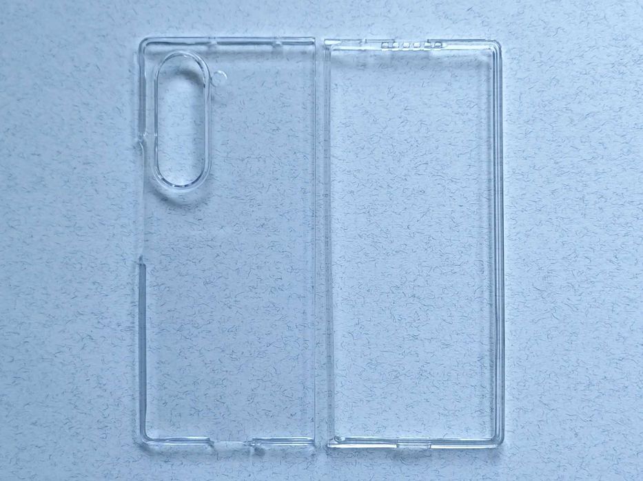 Samsung Galaxy Fold 6 чохол із прозорого пластику чехол накладка