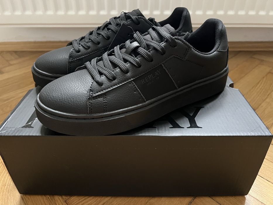 Replay TINNING Sneakersy niskie czarny