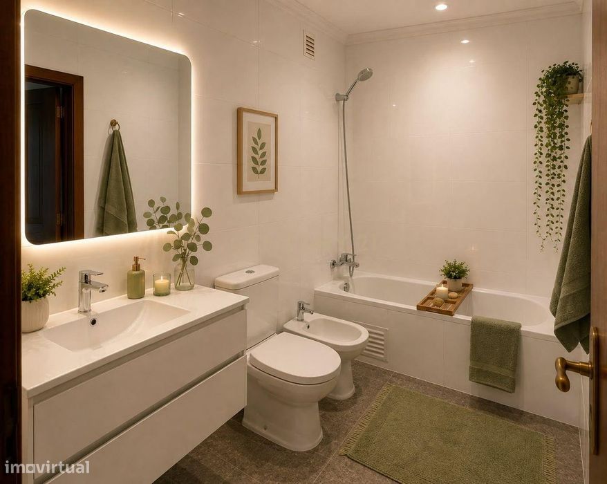 Apartamento Novo em Tamengos, Anadia - 1 Quarto com Varanda