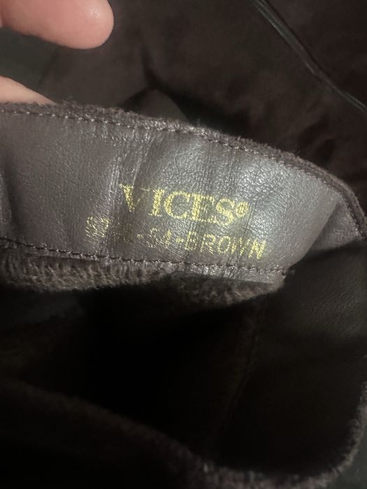 Brązowe botki Vices 40