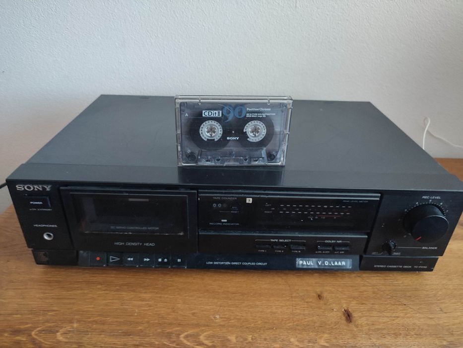 WYPRZEDAŻ! Kaseta audio Sony c90 + magnetofon TC fx110