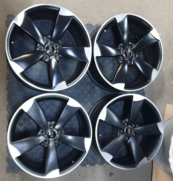 4×Felga aluminiowa Audi OE 7.5" x 18" 5x100 ET 39,5 ROTOR S-LINE 18