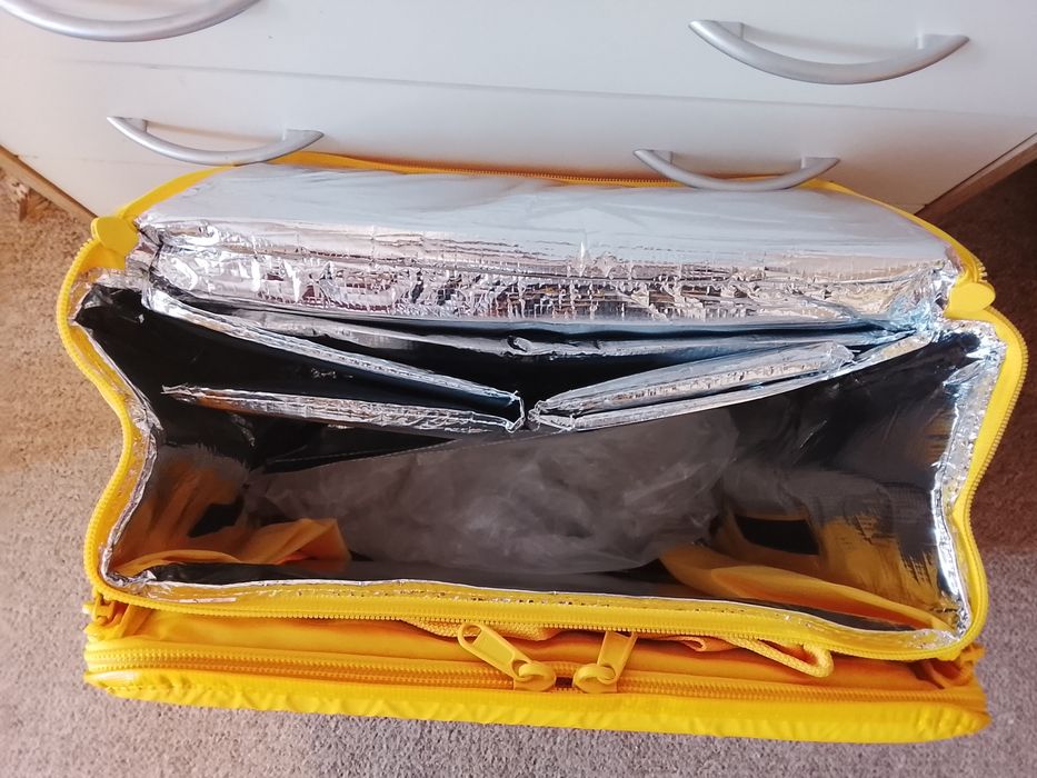 Nowy plecak Glovo / torba termiczna dla kuriera (nieużywany)