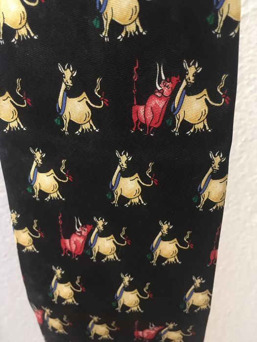 Gravatas (2) Moshino/Crazy Ideas - Seda