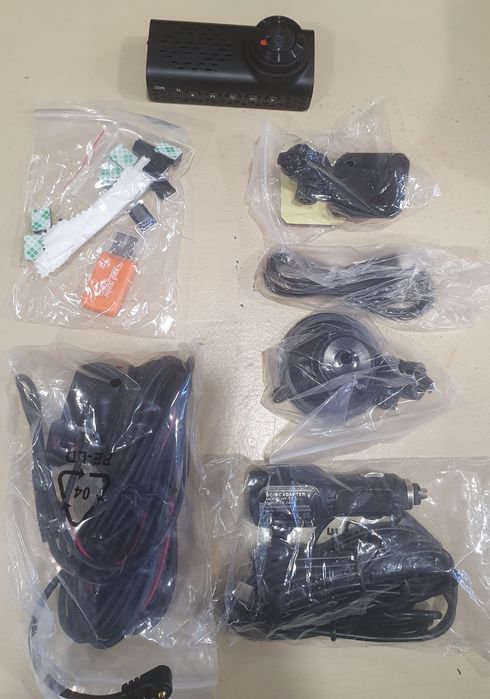 Câmera 4 K dashcam frontal e traseira wifi e app-FAUMON