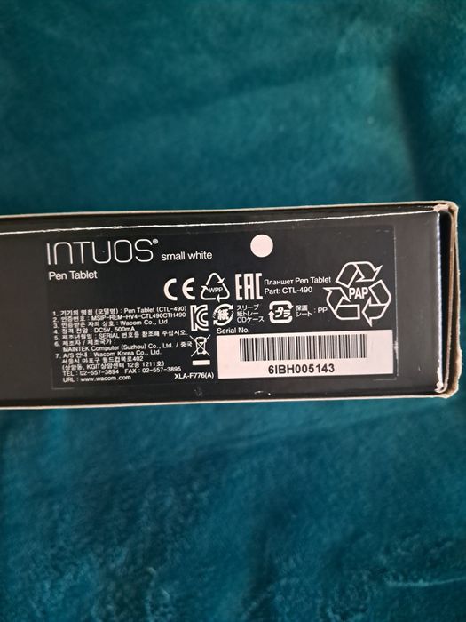 Графічний планшет Wacom Intuos Draw S Pen S