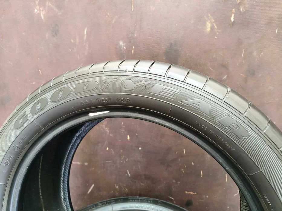GoodYear Efficient Grip 245/45r18 made in Germany 4шт, 5мм, ЛЕТО. Привезены из Германии