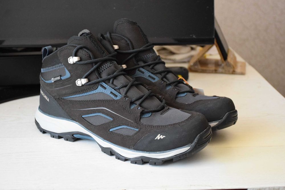 МЕГА ХИТ Ботинки мужские туристические походные на мембране 43 Quechua