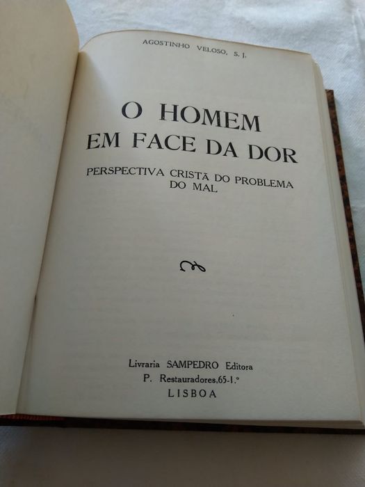 O Desespero Humano de Sören Kierkegaard e O Homem em Face da Dor, de Agostinho Veloso, S.J.