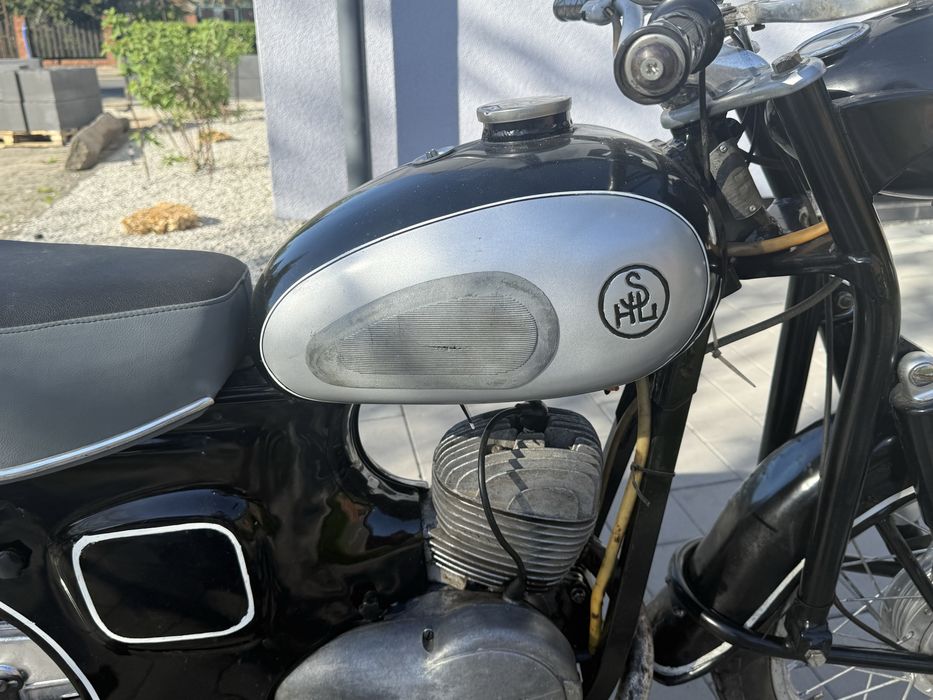 Motocykl SHL motor zabytkowy