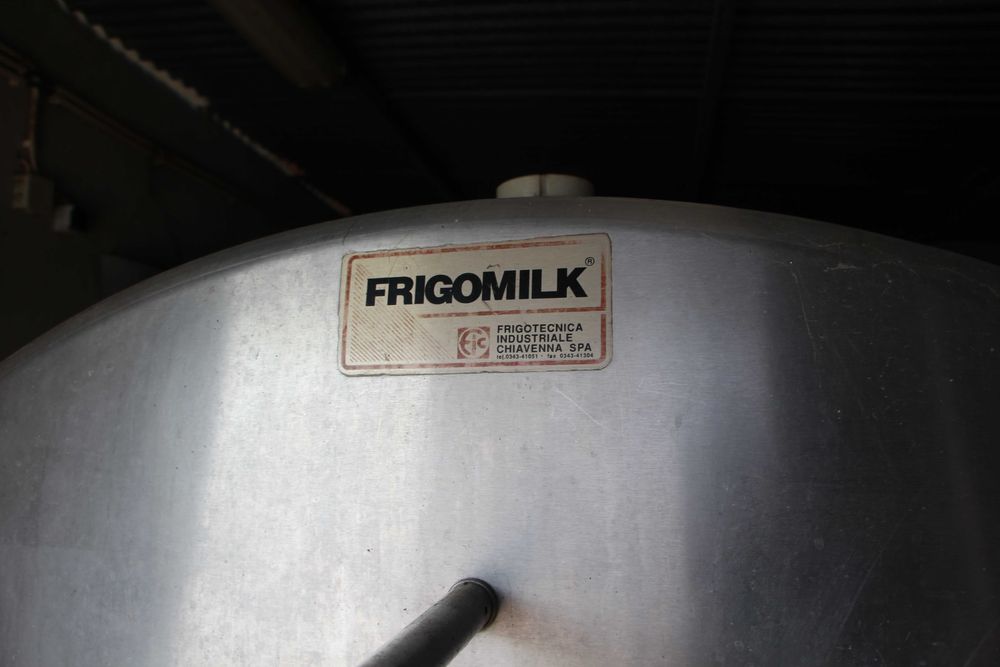 Reservatório Tanque de Refrigeração de leite Inox Frigomilk  5000 L