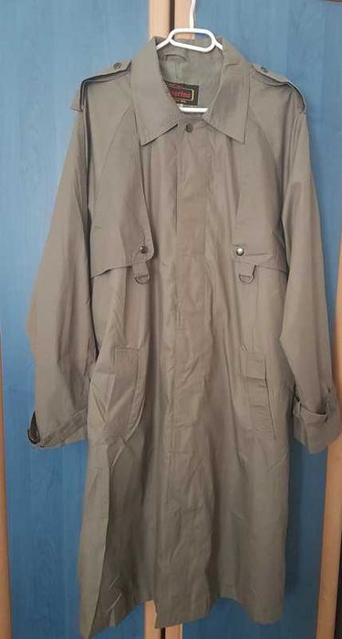 Elegancky płaszcz męski rozmiar XL kolor khaki nowy szybka wysyłka
