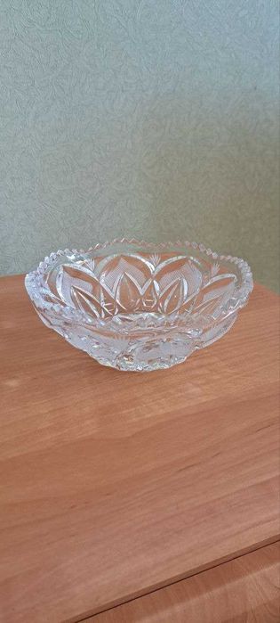 Кришталева цукерниця/конфетница