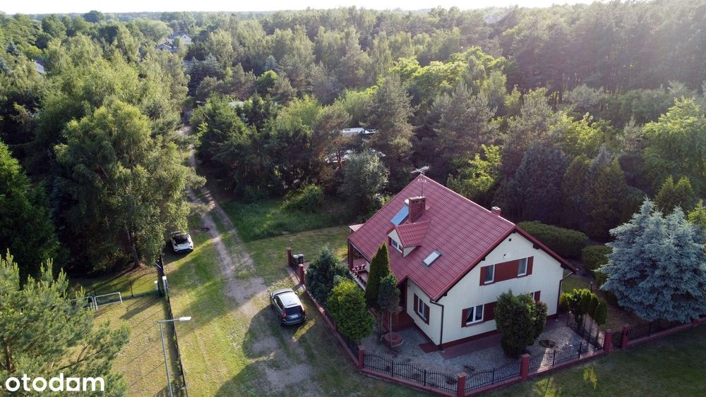 Zamieszkaj przy lesie i nad jeziorem w domu wolnostojącym z 2000r
