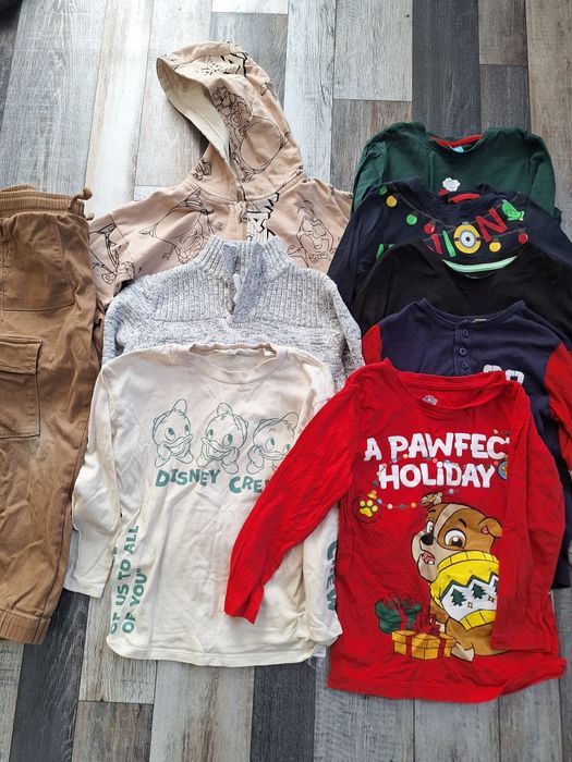 Paczka ubranek 110-116