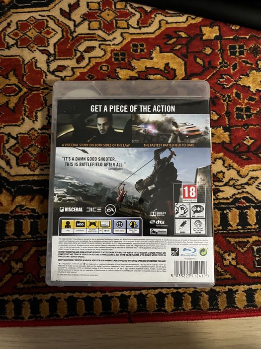Gra battlefield hardline na ps3
