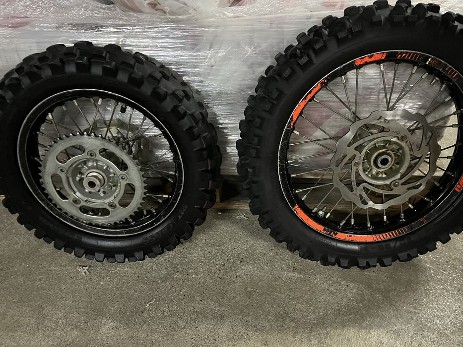 Rodas e balao escape Ktm sx65